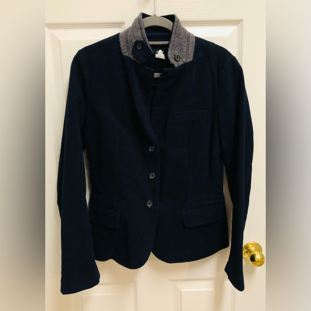 JCrew Women’s Blazer, Navy, Size M